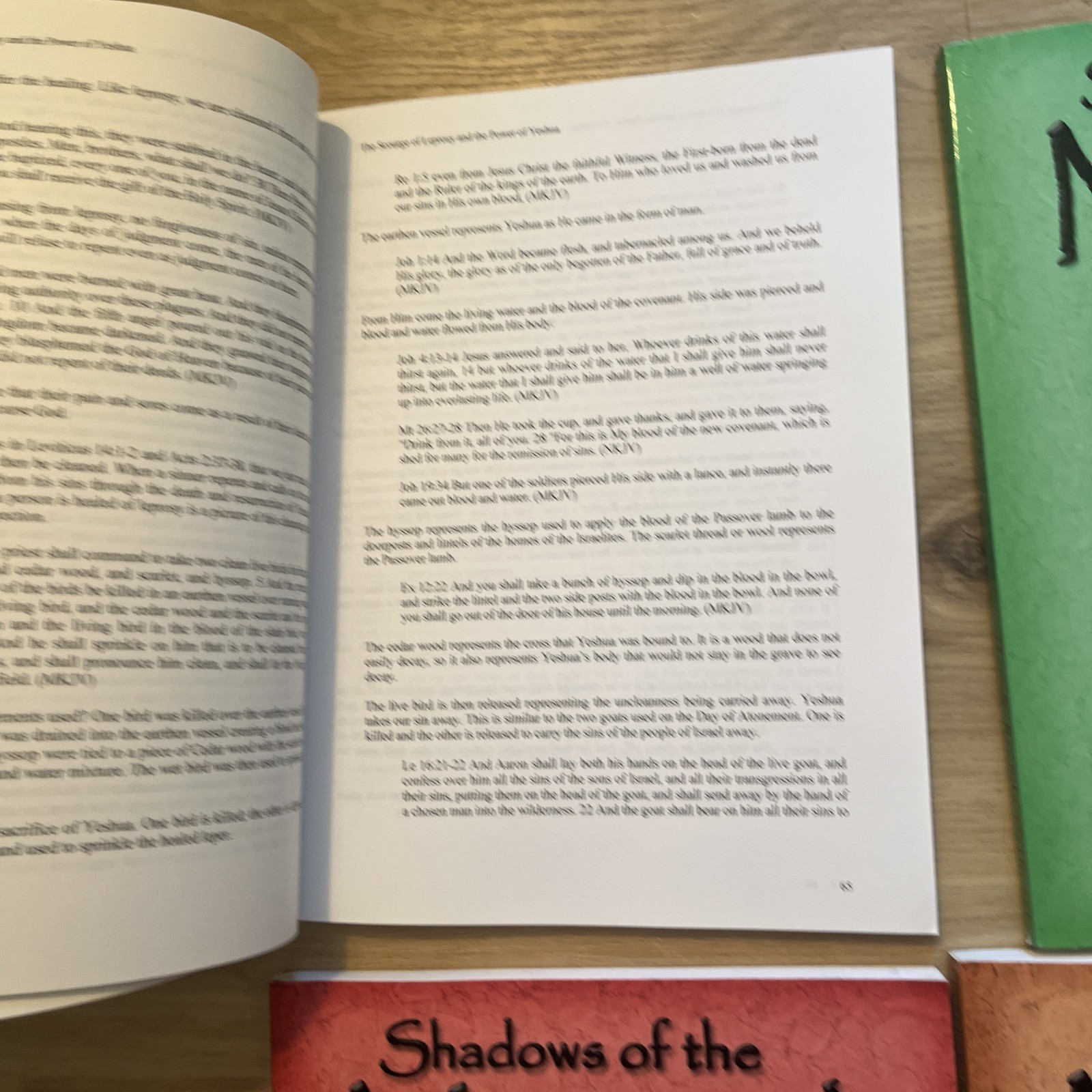 Shadows of the Messiah in the Torah – 4 Volume Set Complete 1,2,3,4 Bible Study