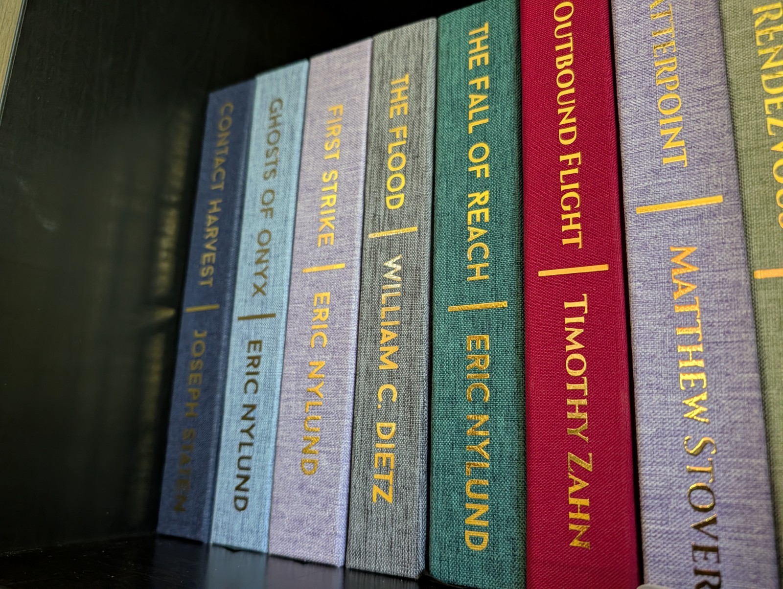 Halo 5-Book Series Custom Rebound Hardcover Books The Fall Of Reach, The Flood +