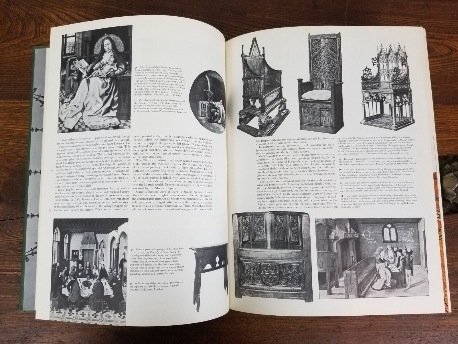 Illustrated History of World Furniture Edited by Helena Hayward 1977 Hardcover
