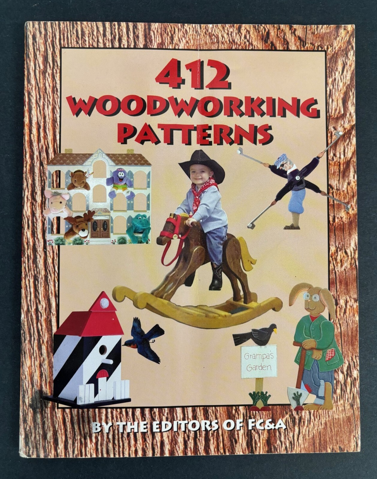 412 Woodworking Patterns by FC and A Publishing Staff (2000, Trade Paperback)