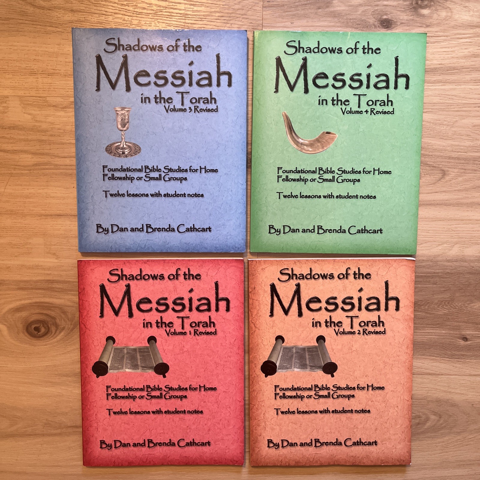 Shadows of the Messiah in the Torah – 4 Volume Set Complete 1,2,3,4 Bible Study