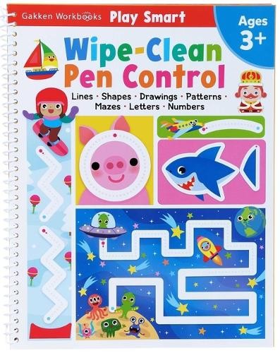 Gakken Early Childhood Experts Play Smart Wipe-Clean Pen Control (Spiral Bound)