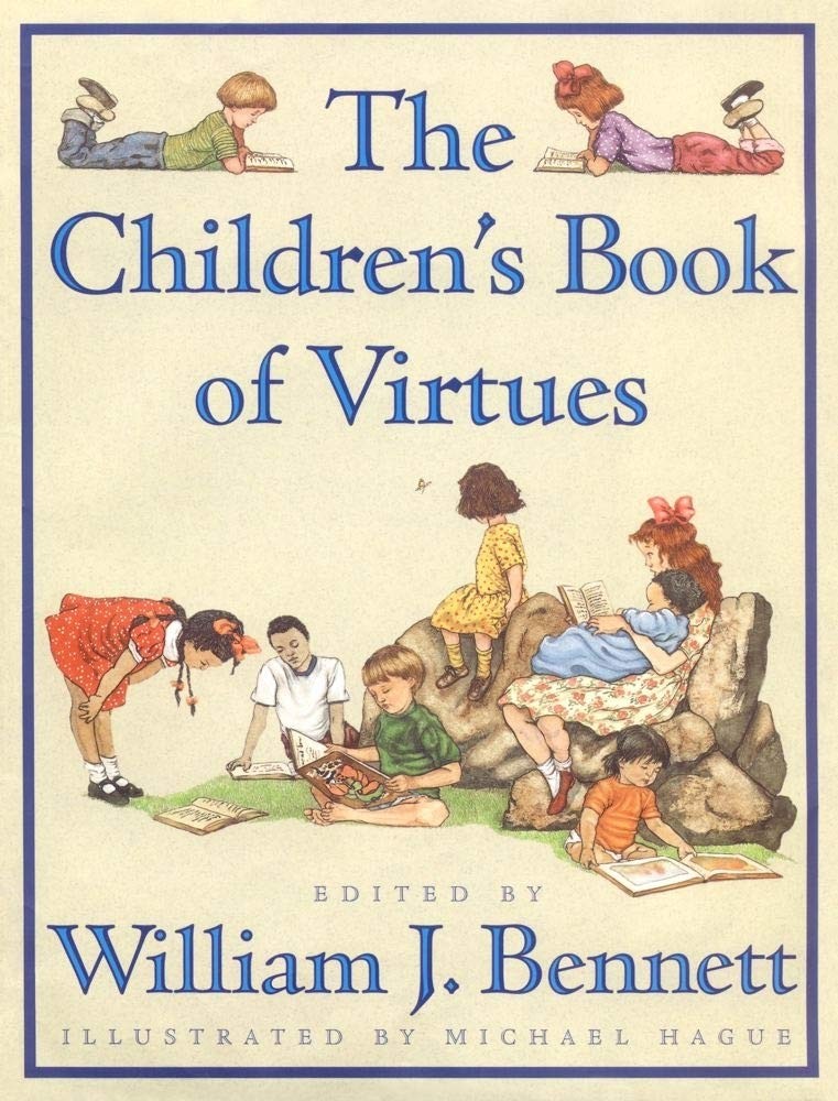 The Children’s Book of Virtues – hardcover Michael Hague|William J. Bennett