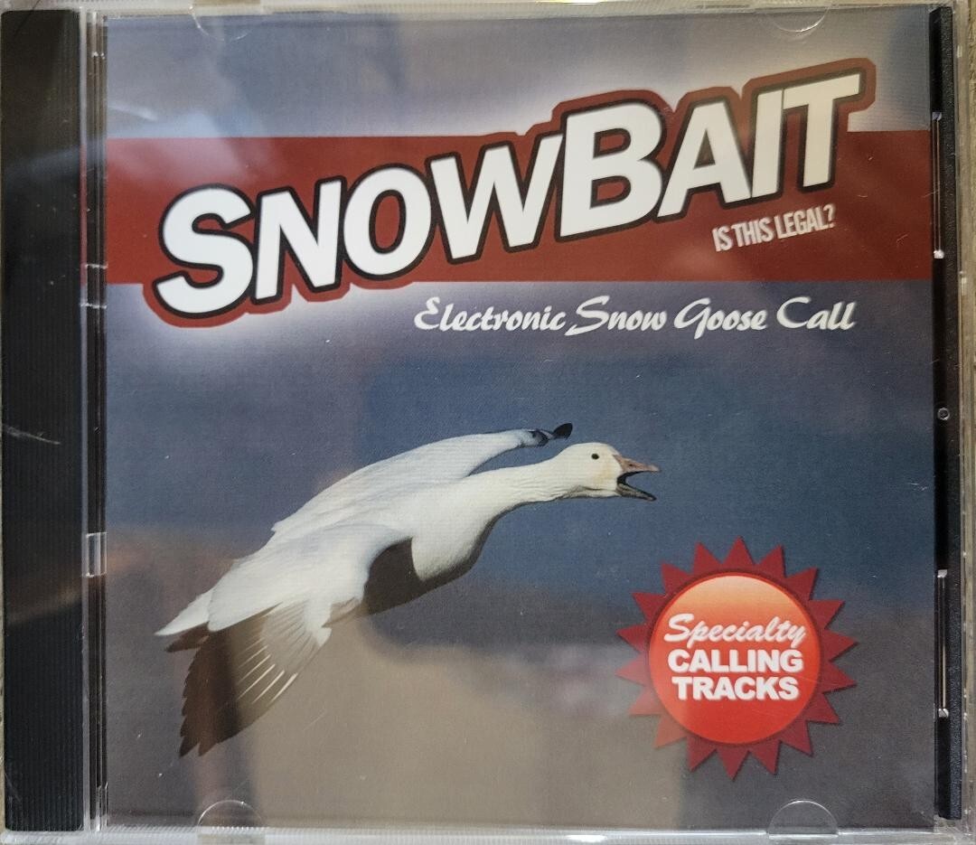 SNOW BAIT ELECTRONIC SNOW GOOSE CALL CD SOUNDS